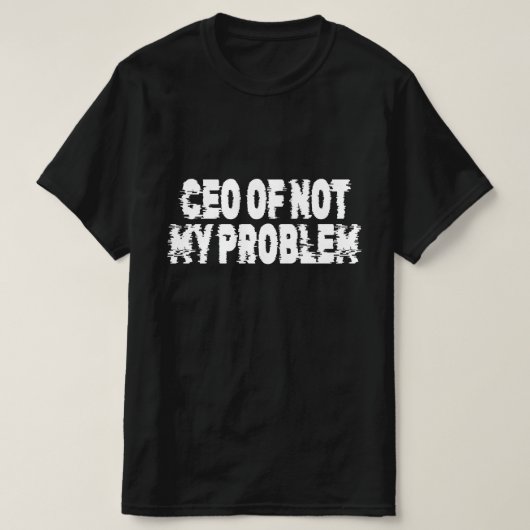Chef von Nicht Mein Problem T-Shirt (Design vorne)