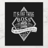 Chef Weinetikett-Ruhestand verlassend Geschenk Weinetikett (Einzelnes Label)