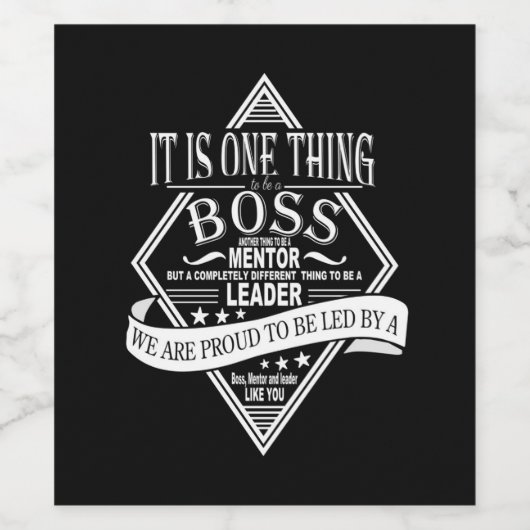 Chef Weinetikett-Ruhestand verlassend Geschenk Weinetikett (Einzelnes Label)