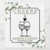 Chef Weinflaschen-Etikett Weinetikett (Einzelnes Label)