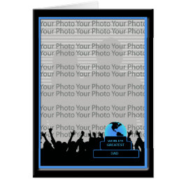 Chef Weltbest Vater Award Foto Frame Card 2
