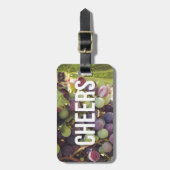 Chef Wine Country Gepäckmarke Gepäckanhänger (Vorderseite vertikal)