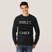 Chef World s Bester Chef Merch T-Shirt (Vorne ganz)