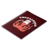 Chefalopod | Octopus Koch Funny Pun Notizblock (Linke Seite)