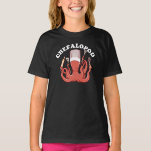 Chefalopod Octopus Koch Funny Pun T-Shirt