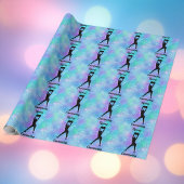 Chefarboffen Snowflake mit ihrem Namen Geschenkpapier