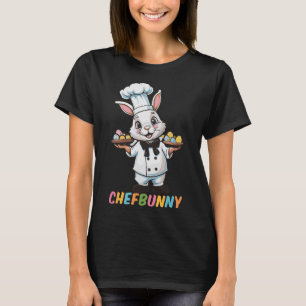 Chefbunny Cook Hare Funny Ostertag Männer Frauen E T-Shirt