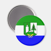 Chefchaouen, Marokko Magnet (Vorderseite/Rückseite)