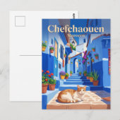 Chefchaouen, Marokko Marokko Postkarte (Vorne/Hinten)