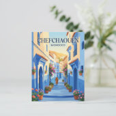 Chefchaouen, Marokko Marokko Postkarte (Stehend Vorderseite)