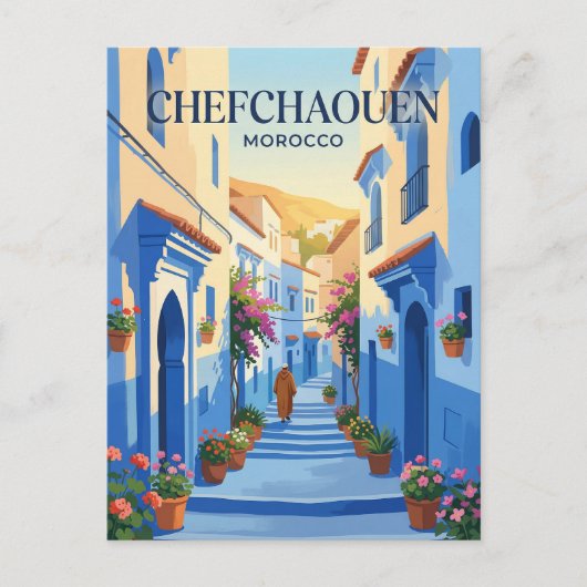 Chefchaouen, Marokko Marokko Postkarte (Vorderseite)