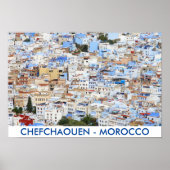Chefchaouen, Marokko Poster (Vorne)