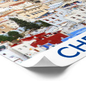 Chefchaouen, Marokko Poster (Ecke)