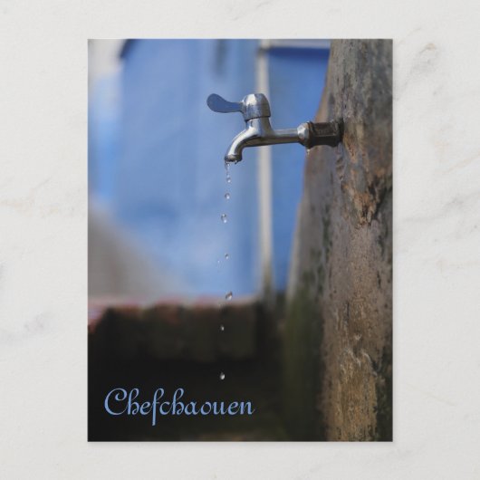 Chefchaouen, Marokko. Postkarte (Vorderseite)