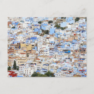 Chefchaouen, Marokko Postkarte