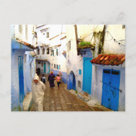 Chefchaouen, Marokko Postkarte