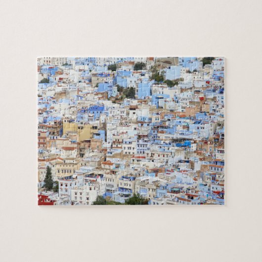 Chefchaouen, Marokko Puzzle (Horizontal)