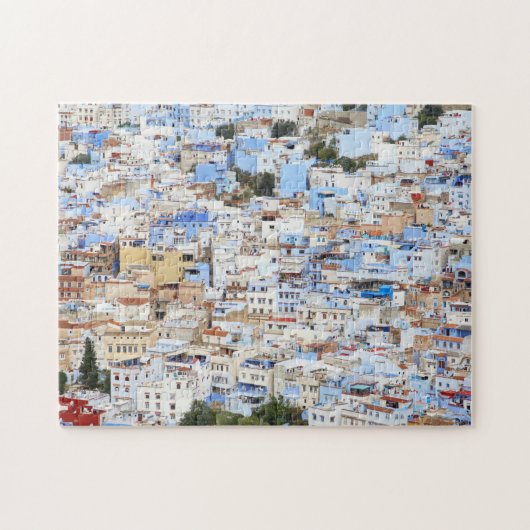 Chefchaouen, Marokko Puzzle (Horizontal)