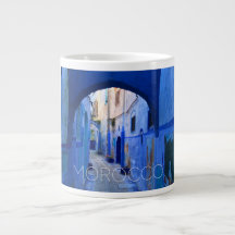 Chefchaouen Marokko Reisen Mug