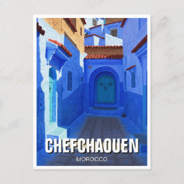 Chefchaouen Marokko Reisen Postkarte