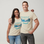 Chefchaouen Zitat T-Shirt (Unisex)