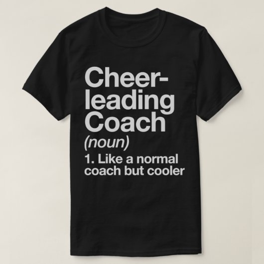 Chefcoach Funny Definition Trainer Geschenk D T-Shirt (Design vorne)