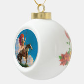 Chefdirigent des Amerikanischen Ureinwohners Keramik Kugel-Ornament (Rechts)