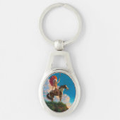 Chefdirigent des Amerikanischen Ureinwohners Schlüsselanhänger (Vorderseite)