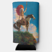 Chefdirigent des Amerikanischen Ureinwohners Selters Dosenkühler (Rückseite)