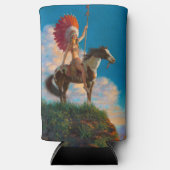 Chefdirigent des Amerikanischen Ureinwohners Selters Dosenkühler (Vorderseite)