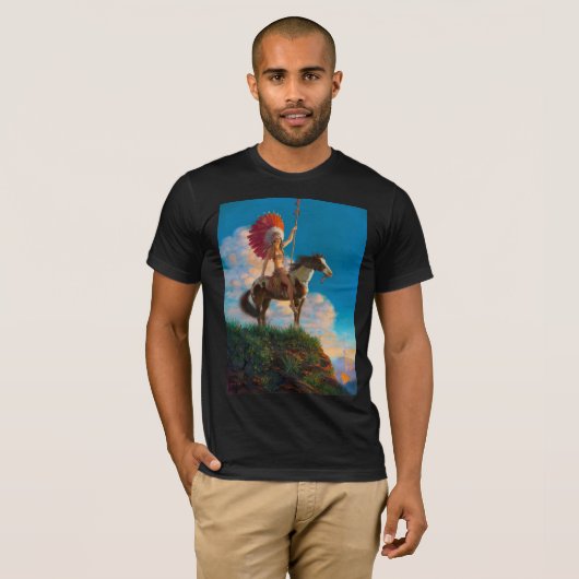 Chefdirigent des Amerikanischen Ureinwohners T-Shirt (Vorne ganz)