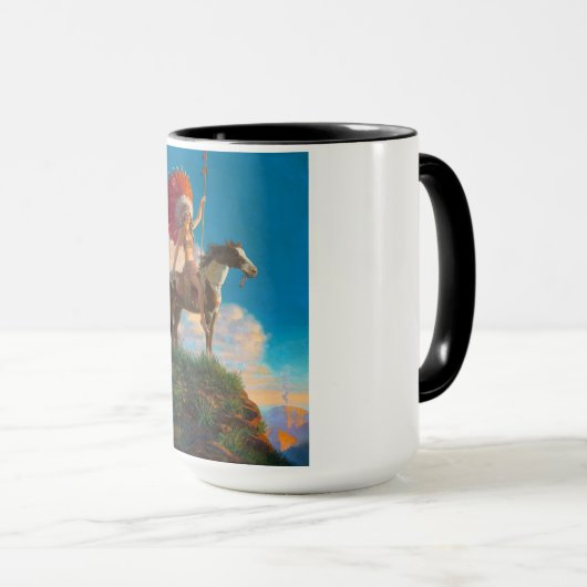 Chefdirigent des Amerikanischen Ureinwohners Tasse (VorderseiteRechts)