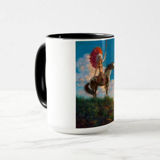 Chefdirigent des Amerikanischen Ureinwohners Tasse (Vorderseite Links)