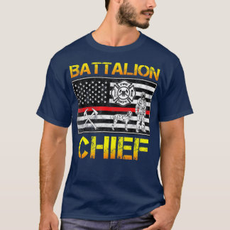 Cheffeuerwehr des amerikanischen Feuerwehrmanns T-Shirt