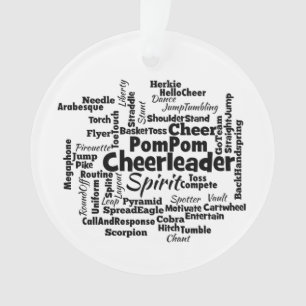 Chefführer Word Cloud Ornament
