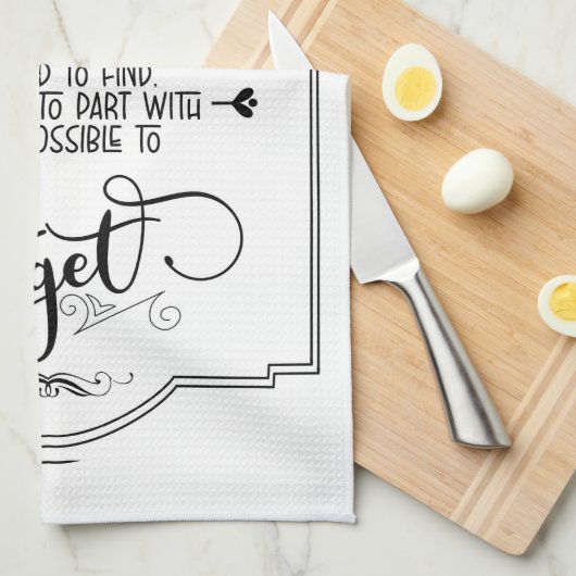 Chefhandtuch Geschirrtuch (Viertel Falte)