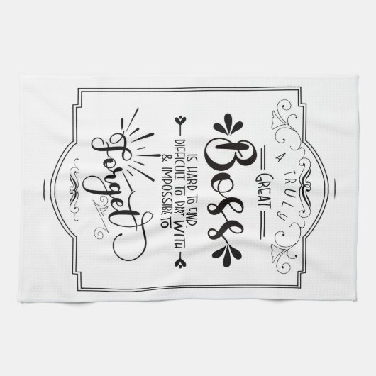 Chefhandtuch Geschirrtuch (Horizontal)