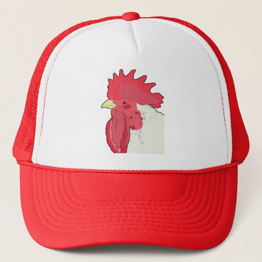 Chefhuhn Truckerkappe (Vorderseite)