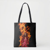Chefin All-Over-Print-Tragetasche Tasche (Vorderseite)