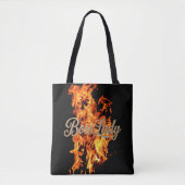 Chefin All-Over-Print-Tragetasche Tasche (Vorderseite)
