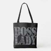 Chefin All-Over-Print-Tragetasche Tasche (Rückseite)