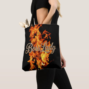Chefin All-Over-Print-Tragetasche Tasche