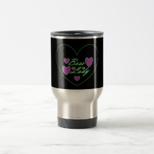 Chefin Herzen Tasse