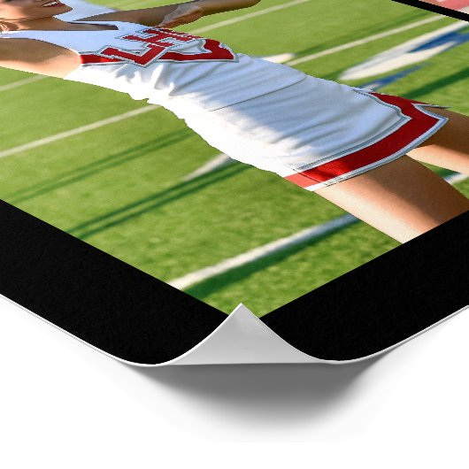 Chefin Senior Abschluss 5 FotoCollage Poster (Ecke)