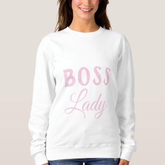 Chefin Sweatshirt (Vorderseite)