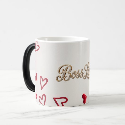 Chefin Tasse (Vorderseite Links)