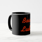 Chefin Tasse (Vorderseite Links)