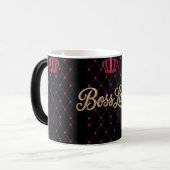 Chefin-Tasse Verwandlungstasse (Vorderseite Links)
