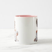 Chefin Zweifarbige Tasse (Mittel)