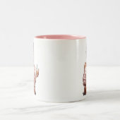 Chefin Zweifarbige Tasse (Mittel)